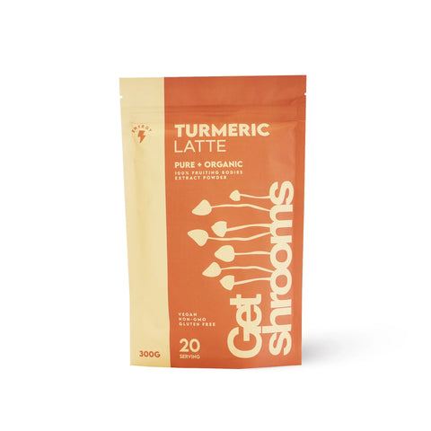 Turmeric Latte Mushroom Extract (30% beta-glucan)
