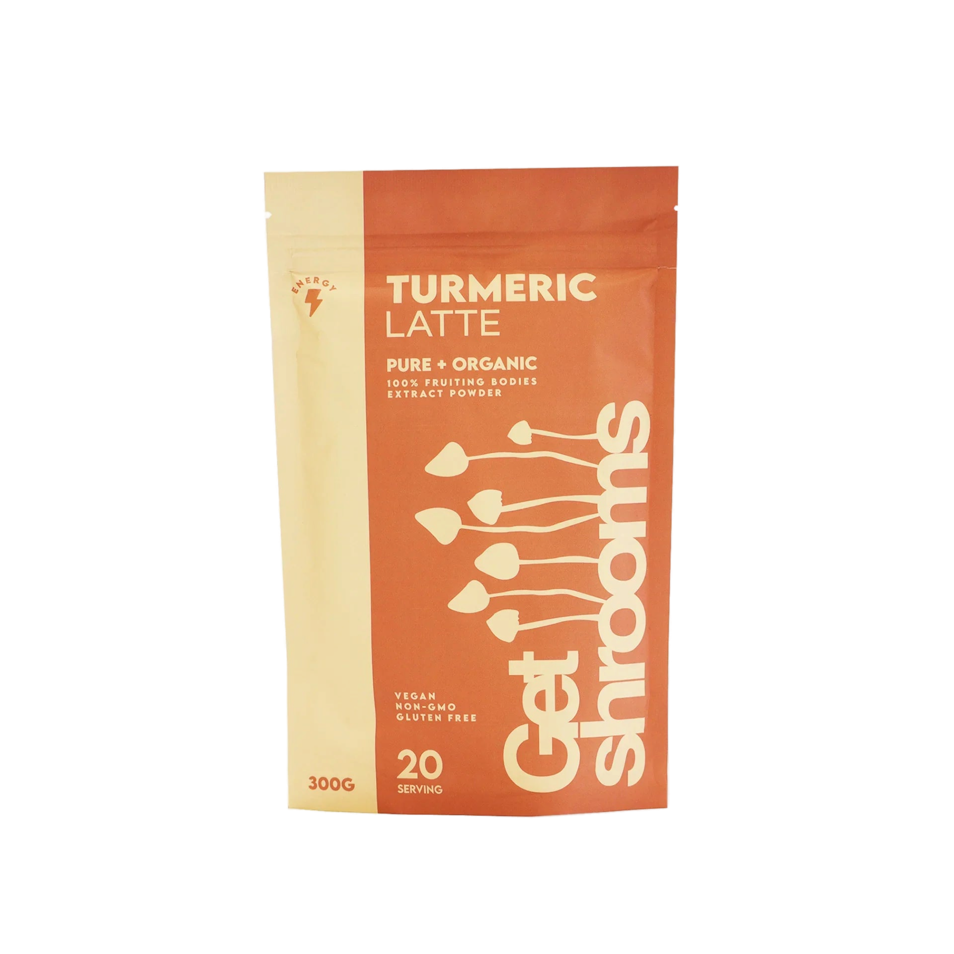 Turmeric Latte Mushroom Extract (30% beta-glucan)